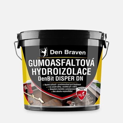 Gumoasfaltová hydroizolace DenBit DISPER DN