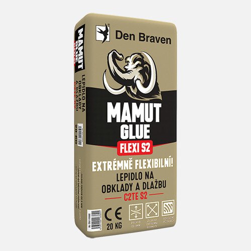 MAMUT GLUE FLEXI S2 – Extrémně flexibilní lepidlo na obklady a dlažbu