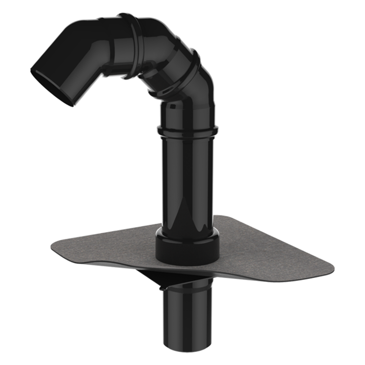 Prostup pro kabely s PVC manžetou